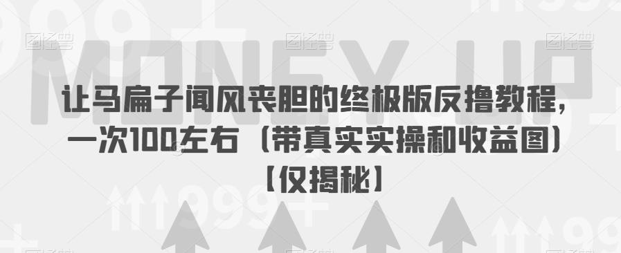 5049-20230721-让马扁子闻风丧胆的终极版反撸教程，一次100左右（带真实实操和收益图）【仅揭秘】