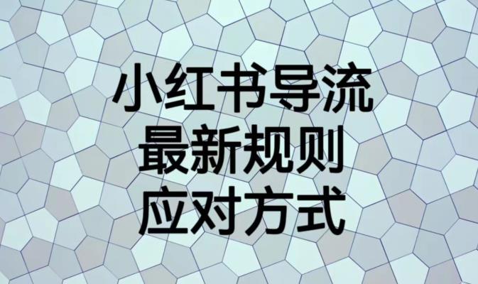 5225-20230728-小红书导流最新规则应对方式【揭秘】