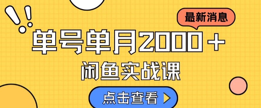 7049-20230926-最新闲鱼日入500＋，虚拟资料变现喂饭级讲解