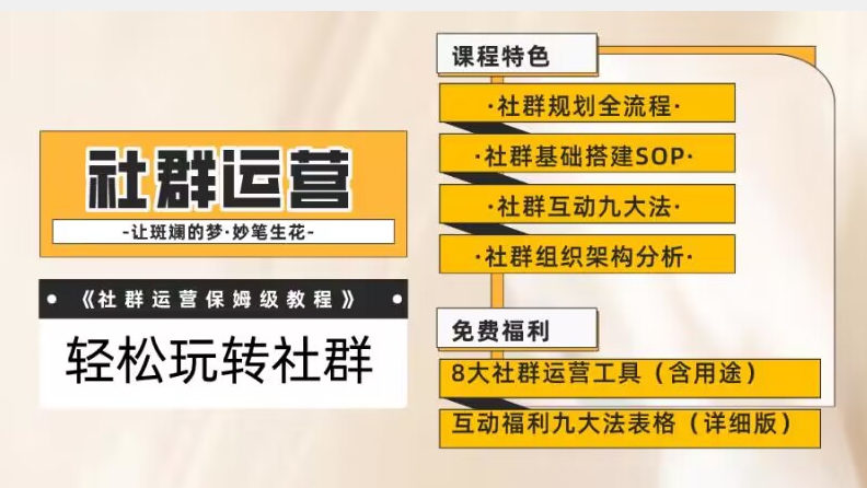 7317-20231008-【社群运营】保姆式教程：九大互动法，八款社群运营工具助你轻松玩转社群【揭秘】