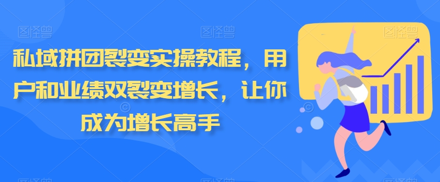 482-20240131-私域拼团裂变实操教程，用户和业绩双裂变增长，让你成为增长高手