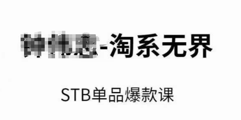 041-20240303-淘系无界STB单品爆款课（2024），付费带动免费的核心逻辑，万相台无界关键词推广精准人群的核心⭐淘系无界STB单品爆款课（2024），付费带动免费的核心逻辑，万相台无界关键词推广/精准人群的核心