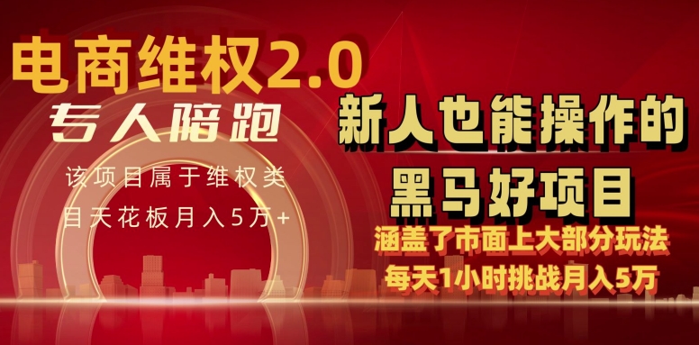 077-20240406-电商维权 4.0 如何做到月入 5 万+每天 1 小时新人也能快速上手【仅揭秘】