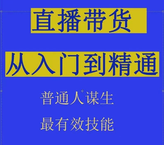 241-20240418-2024抖音直播带货直播间拆解抖运营从入门到精通，普通人谋生最有效技能