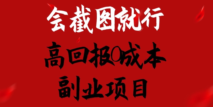 187-20240618-会截图就行，高回报0成本副业项目，卖离婚模板一天1.5k+【揭秘】