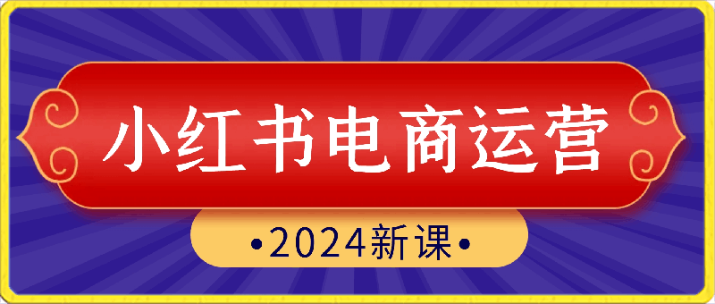 0303达哥·小红书电商运营（2024版）