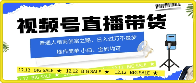 0913视频号读稿带货，普通人电商创富之路，小白、宝妈均可