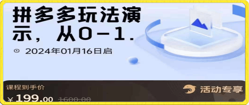 0226拼多多从选品到截流到付费的玩法技巧⭐2024拼多多从选品到截流到付费的玩法技巧