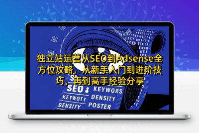 4624-201-20250117-独立站运营从SEO到Adsense全方位攻略，从新手入门到进阶技巧，再到高手经验分享