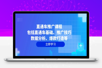 2107-直通车实战课⭐直通车推广课程：包括直通车基础、推广技巧、数据分析、爆款打造等