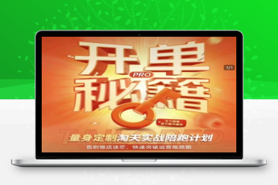 2871-229-20250120-淘宝开单秘籍PRO，量身定制淘天实战陪跑计划，告别做店迷茫、快速突破运营瓶颈期