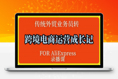 0125如何成为跨境电商速卖通运营？录播学习课程外贸电子商务职业技能⭐如何成为跨境电商速卖通运营？：传统外贸业务员转跨境电商运营成长记