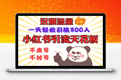 9800-276-20250126-小红书引流天花板，玩爆流量，一天轻松引流300人，安全操作