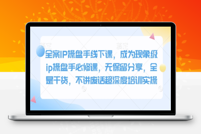 2609-279-20250127-全案IP操盘手线下课，成为现象级ip操盘手必修课，无保留分享，全是干货，不讲废话超深度培训实操