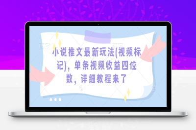 9316-012-20250203-小说推文最新玩法(视频标记)，单条视频收益四位数，详细教程来了