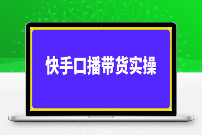 0103快手口播带货实操⭐快手口播带货2980 数字人