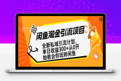 3846-058-20250208-闲鱼淘金私域引流计划，从0开始玩转闲鱼，副业也可以挣到全职的工资