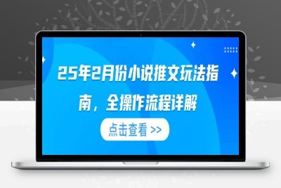 5769-093-20250211-25年2月份小说推文玩法指南，全操作流程详解