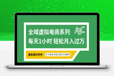 6107-103-20250212-全域虚拟电商变现系列，通过平台出售虚拟电商产品从而获利