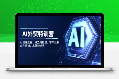 1149-2025AI闪电做外贸⭐AI外贸特训营：AI快速选品、独立站搭建、客户获取、邮件营销、品牌营销等