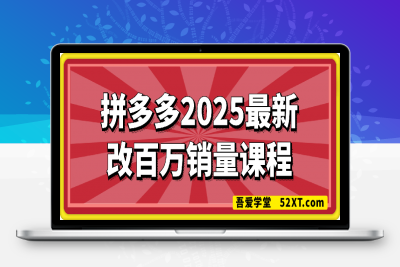 0215拼多多2025最新改百万销量课程