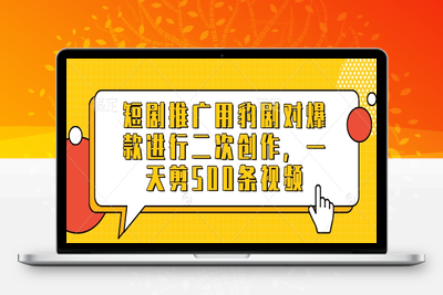 8521-158-20250313-短剧推广用豹剧对爆款进行二次创作，一天剪500条视频