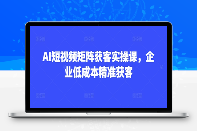 9713-203-20250316-AI短视频矩阵获客实操课，企业低成本精准获客