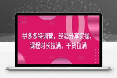 3654-452-20250430-拼多多特训营，经验分享实操，课程时长拉满，干货拉满(更新25年4月)