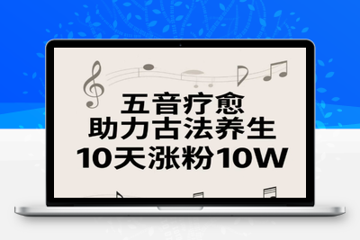 160-20250513-古法五音养生教程，五音疗愈的视频的制作方法，2-4小时就能学会，作者10天涨粉10W【更多资源www.maomp.fun】