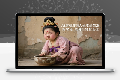 179-20250514-AI唐朝胖美人夫妻搞笑涨粉实操，五分钟教会你【更多资源www.maomp.fun】
