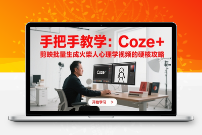 242-20250519-手把手教学：Coze + 剪映批量生成火柴人心理学视频的硬核攻略