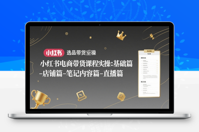 334-20250527-小红书电商带货课程实操：基础篇-选品篇-店铺篇-笔记内容篇-直播篇
