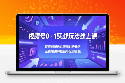373-20250530-视频号0-1实战玩法线上课，深度剖析自然流和付费玩法，统性讲解视频号全部逻辑