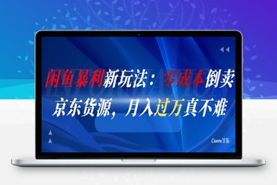 023-20250603-闲鱼暴利新玩法：零成本倒卖京东货源，月入过1W真不难