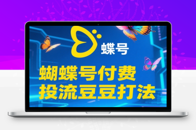 渔财老师·2025蝴蝶号付费投流豆豆打法