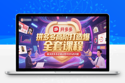 228-20250619-拼多多高阶打造爆款全套课程，解决拼多多店铺运营中99%的问题