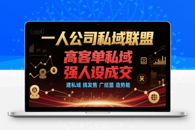 066-20250705-一人公司私域联盟，高客单私域，强人设成交，建私域 搞发售 广结盟 造势能