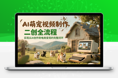 2025-07-05-苡的小农场动物自媒体⭐AI萌宠视频制作二创全流程，实现从AI创作到电商变现的完整闭环