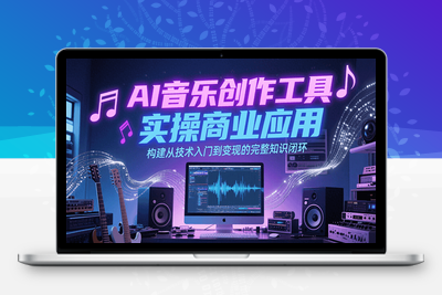 2025-07-14-AI音乐创作系列课⭐AI音乐创作工具实操商业应用，构建从技术入门到变现的完整知识闭环