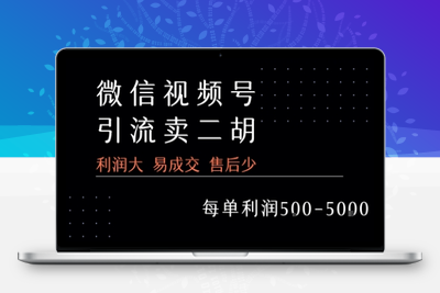 364-20250726-视频号卖二胡教程，利润大 易成交 售后少，一单利润5张+