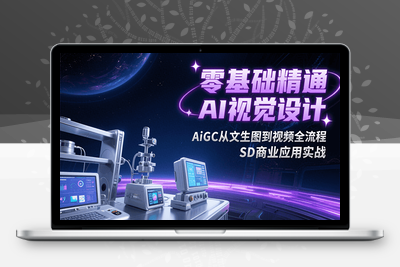 2025-07-28-shine老师·从文生图到视频全流程，AiGC系列教程⭐零基础精通AI视觉设计，AiGC从文生图到视频全流程，SD商业应用实战