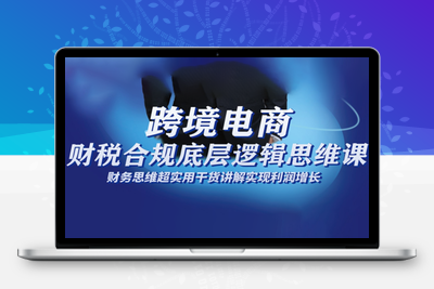 跨境电商财稅合规底层逻辑思维课